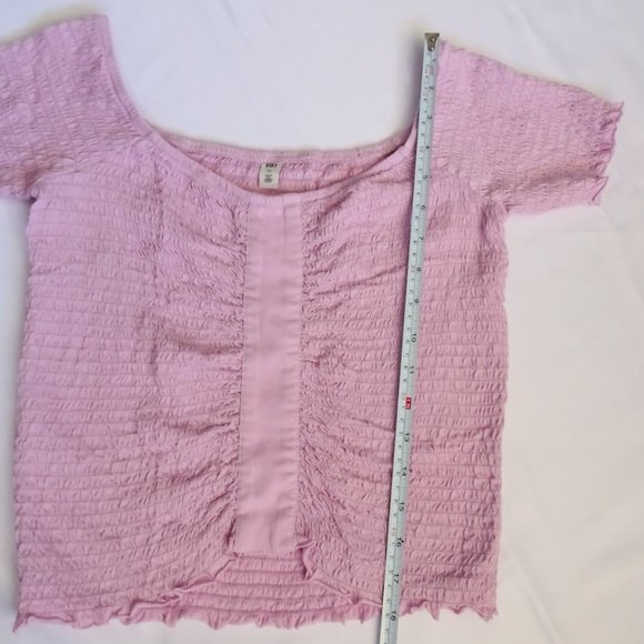 BP Lilac Shirred Top - Picture 4 of 5